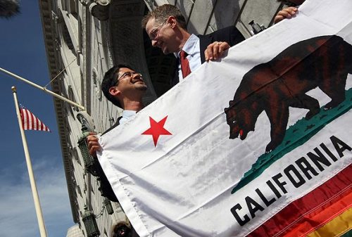 Gay marriage legalised in California